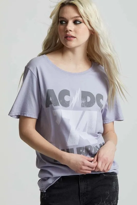 AC/DC Jailbreak '74 Boyfriend Band Tee *Online Only*