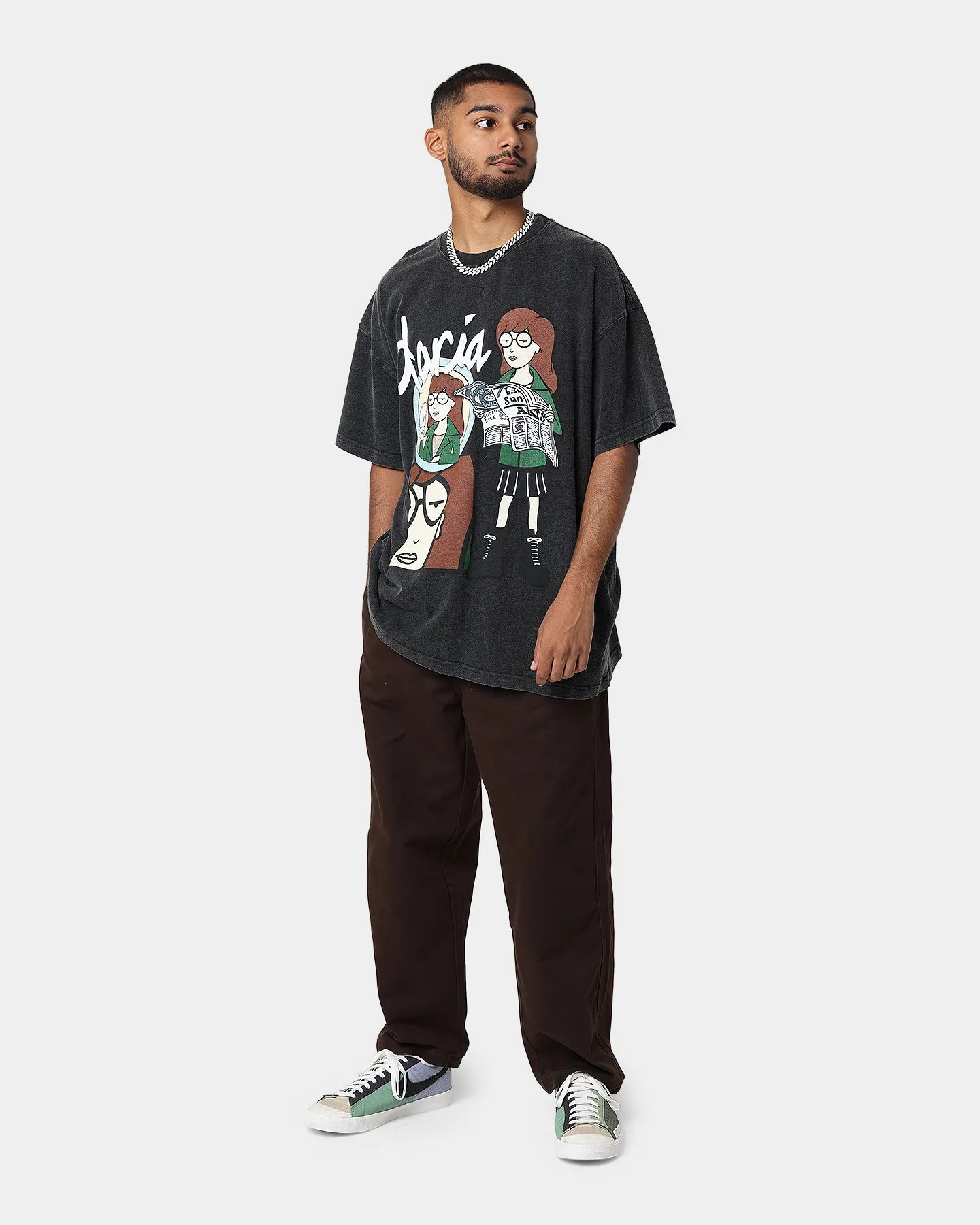 American Thrift X Daria Daria Premium Vintage T-Shirt Vintage Black