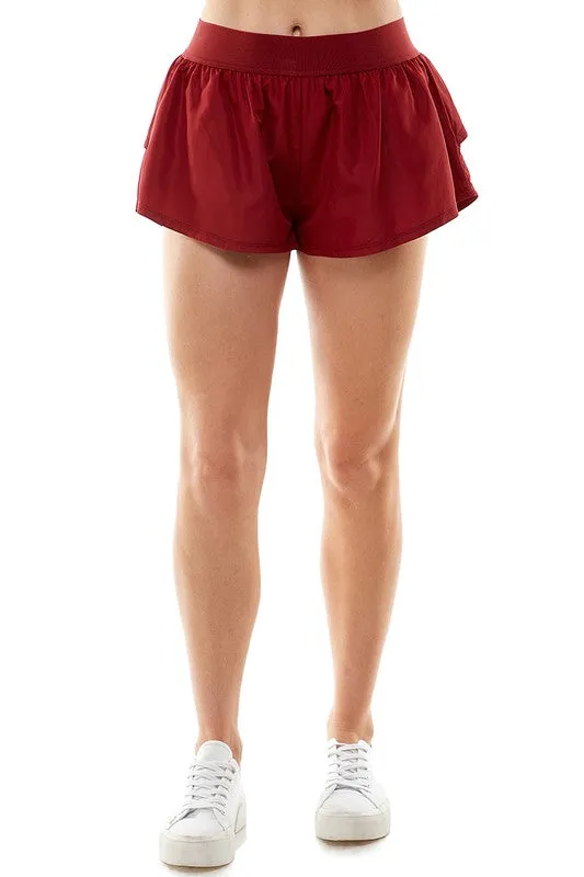 Athletic Short With Elastic Waist