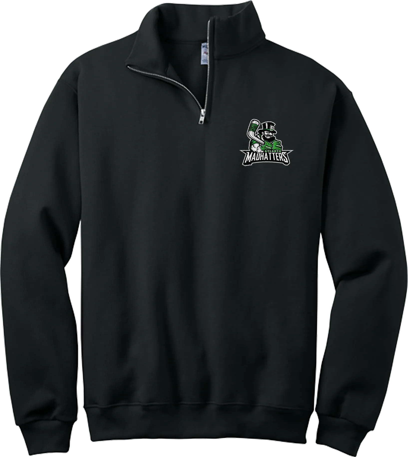 Atlanta Madhatters NuBlend 1/4-Zip Cadet Collar Sweatshirt