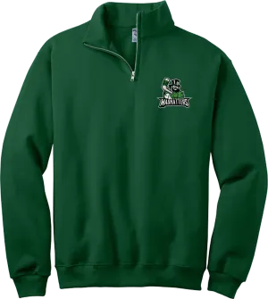 Atlanta Madhatters NuBlend 1/4-Zip Cadet Collar Sweatshirt