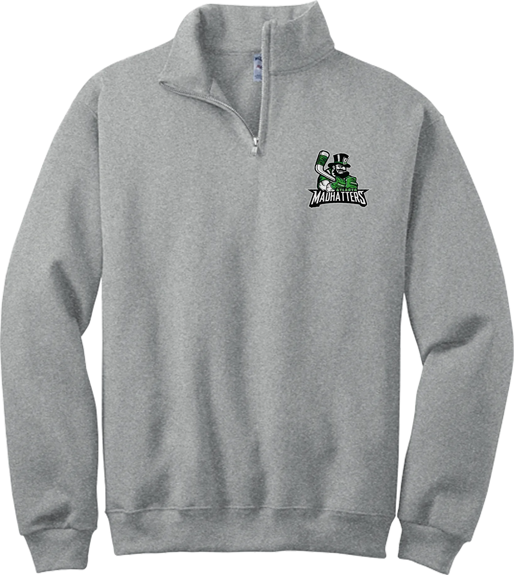 Atlanta Madhatters NuBlend 1/4-Zip Cadet Collar Sweatshirt