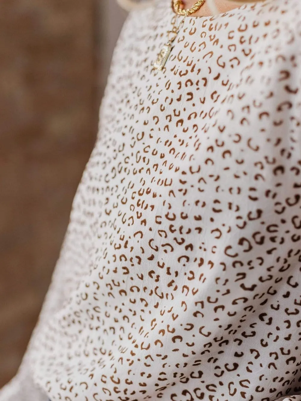 Beige Knit Cardigan