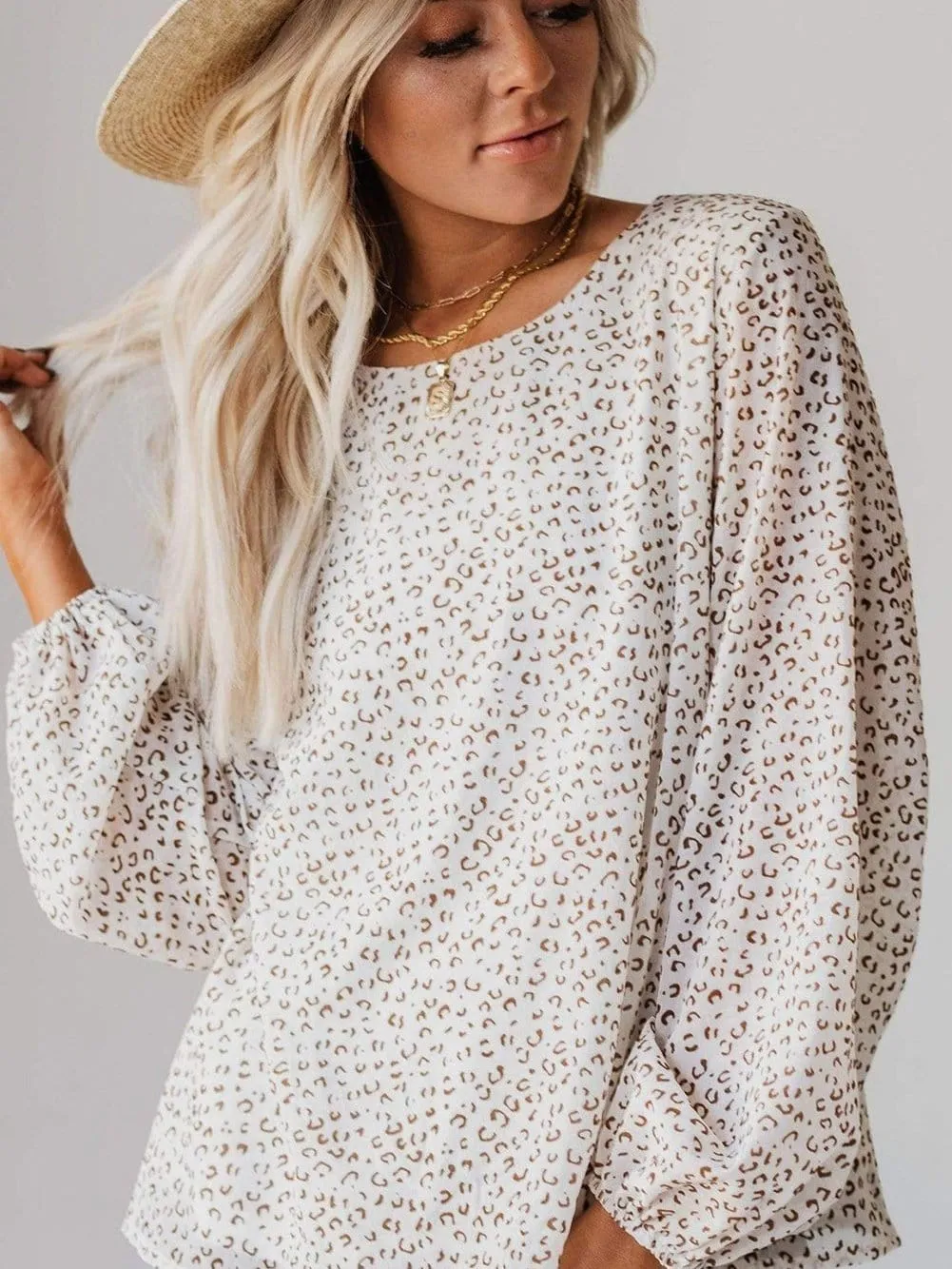 Beige Knit Cardigan
