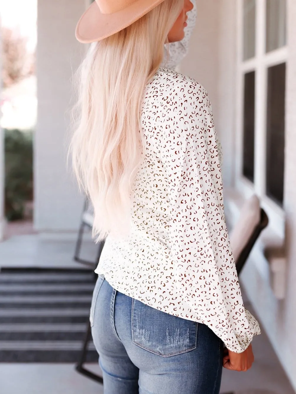 Beige Knit Cardigan