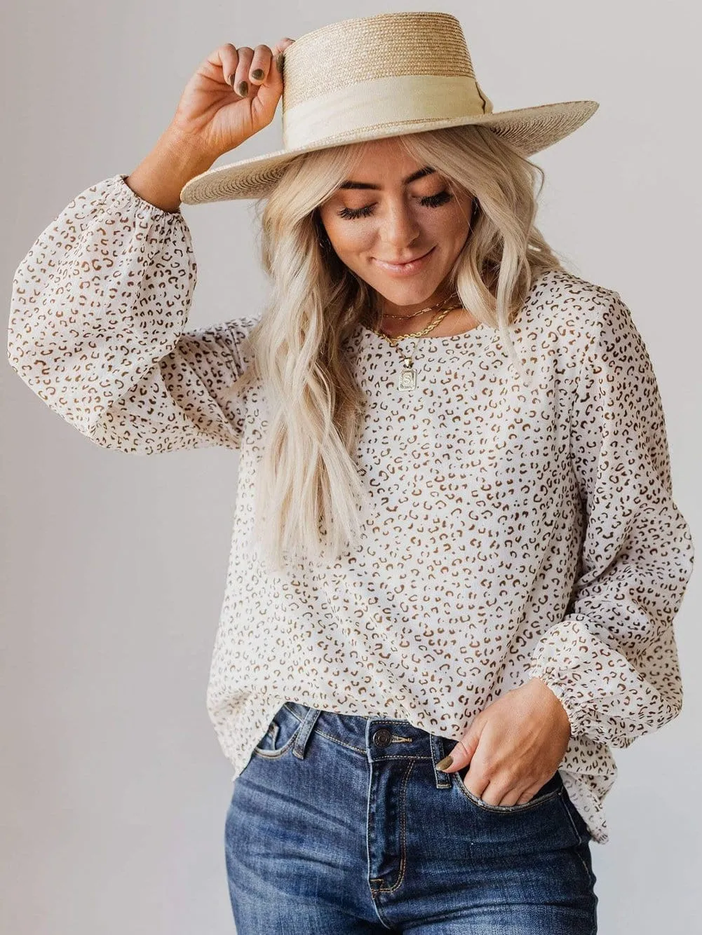 Beige Knit Cardigan