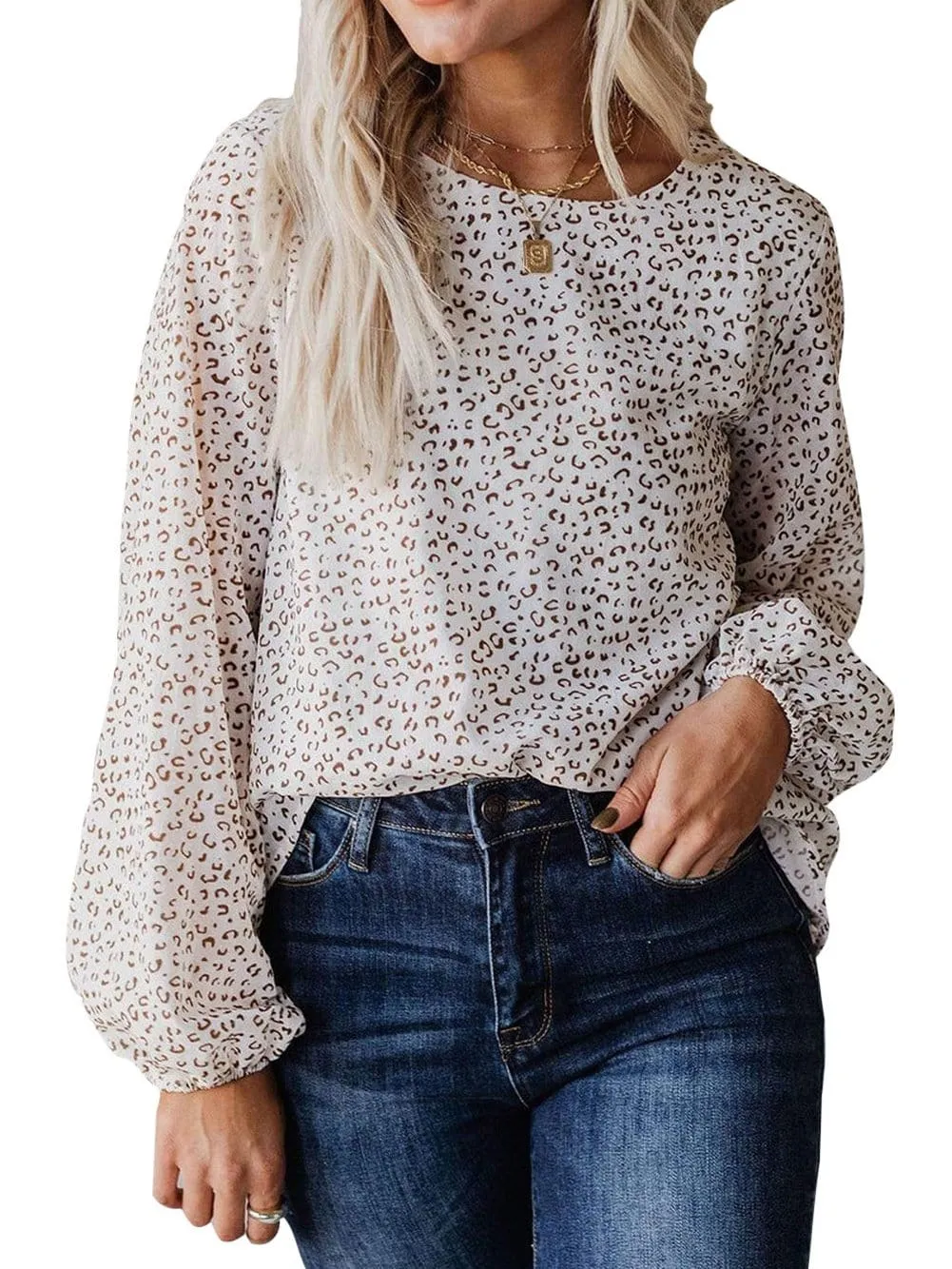 Beige Knit Cardigan