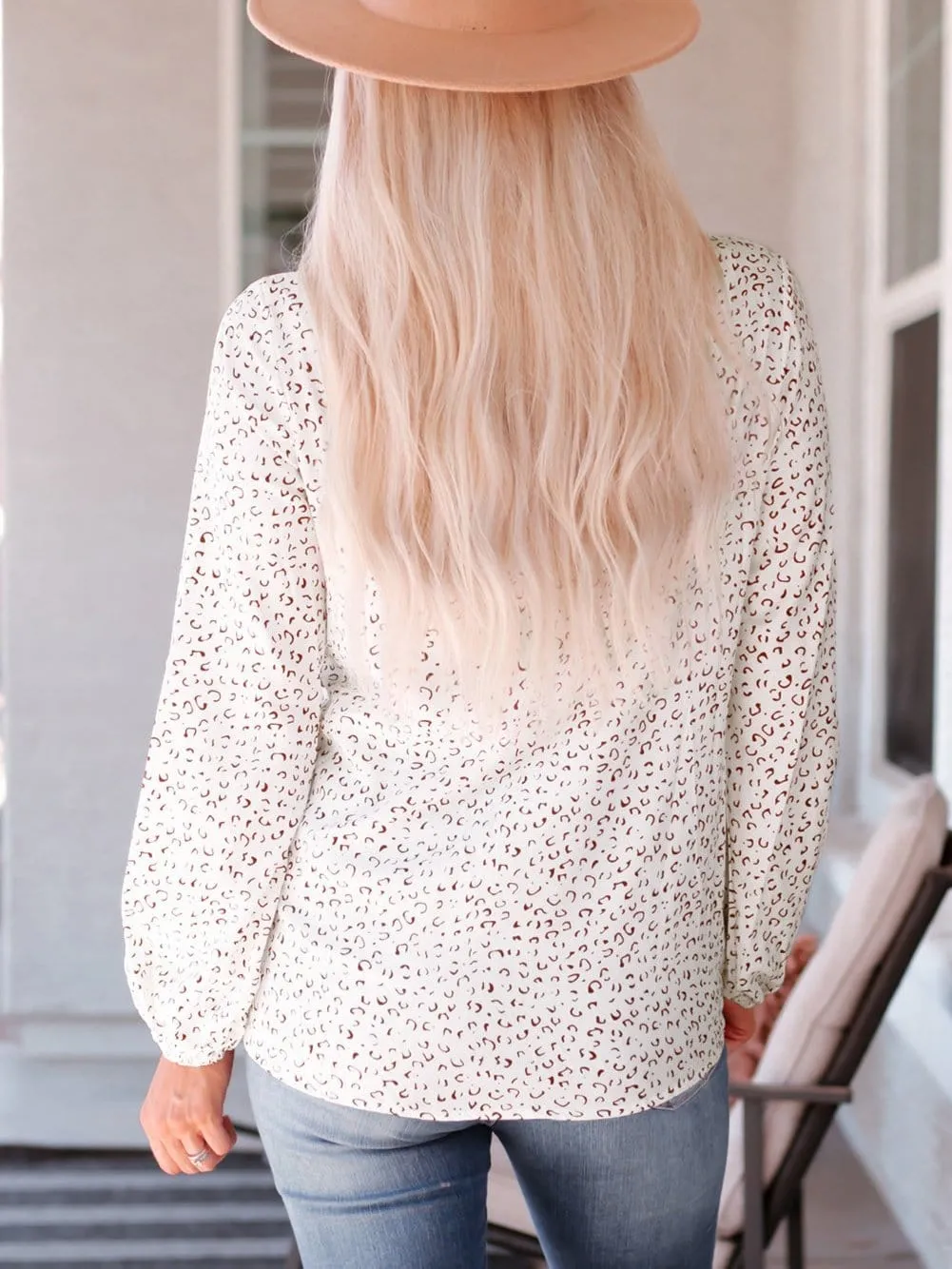 Beige Knit Cardigan