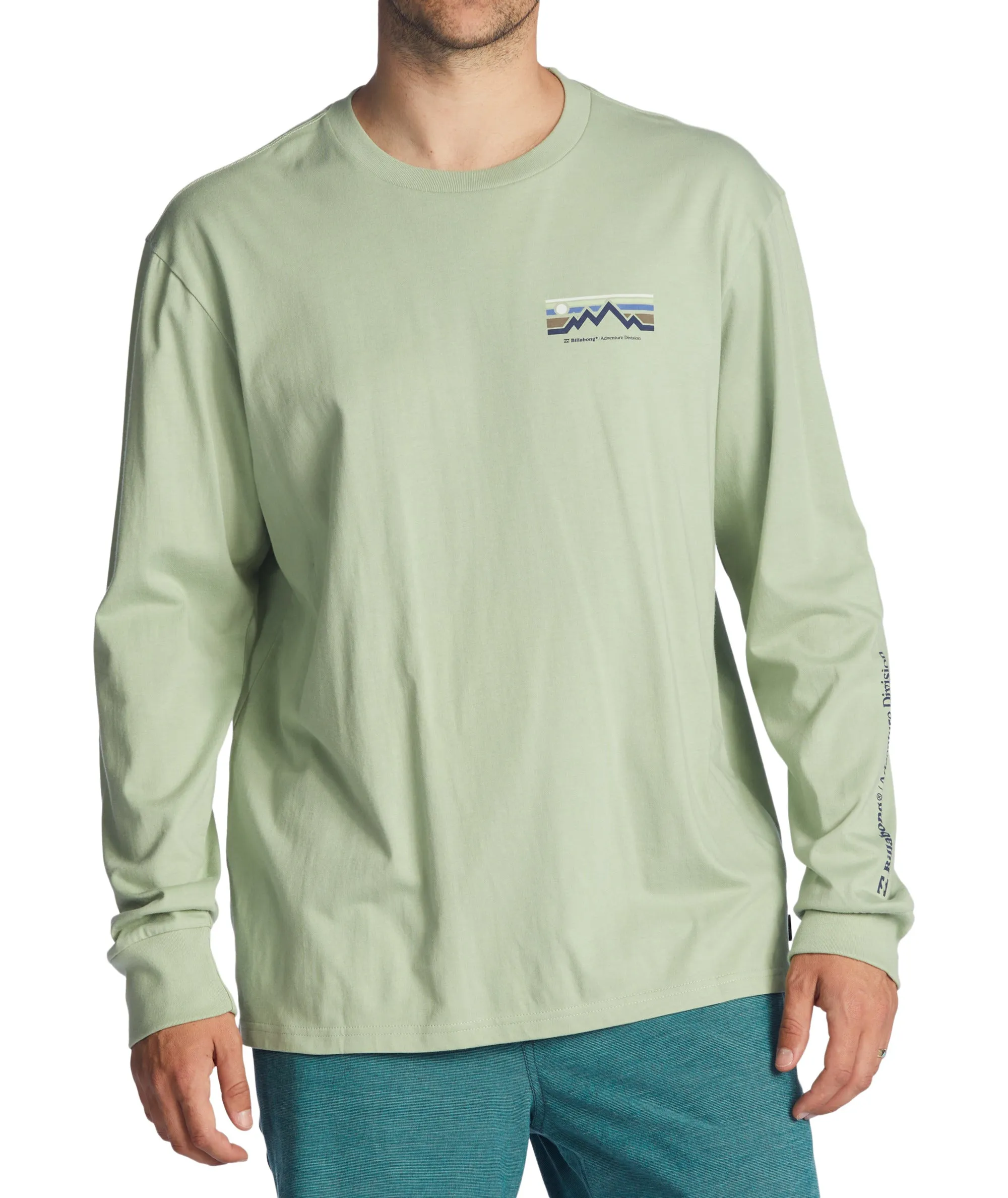 Billabong Length L/S Tee-Light Sage