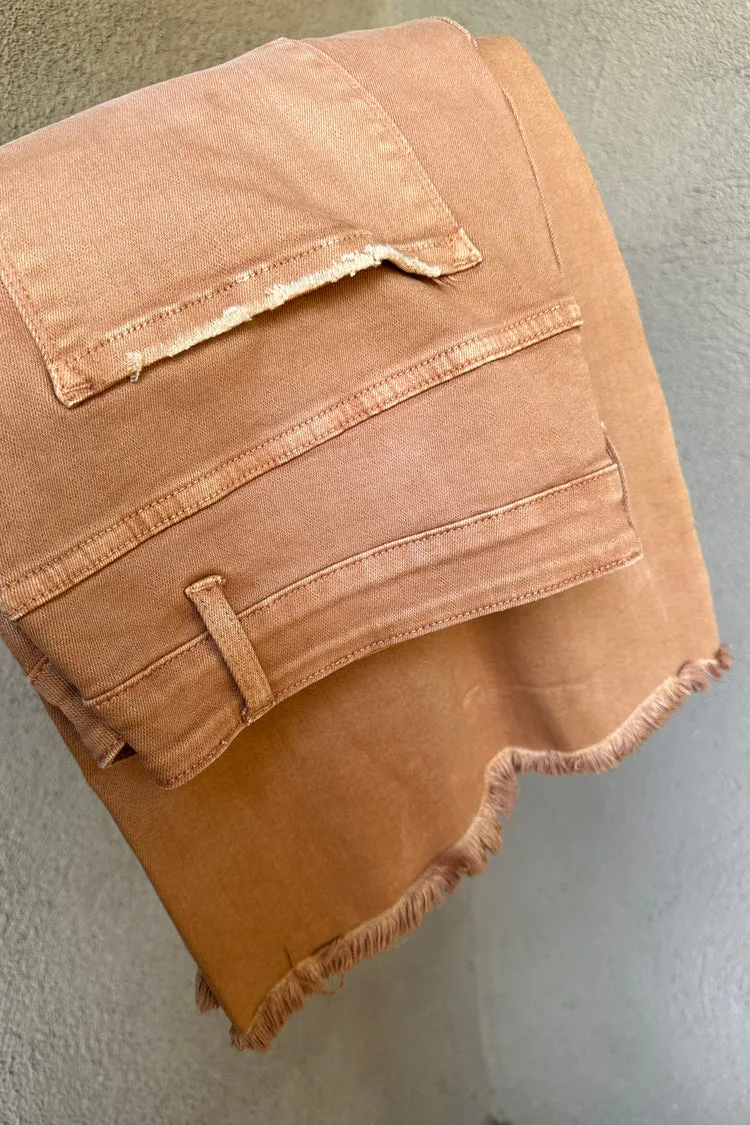 Blakeley Distressed Colored Denim