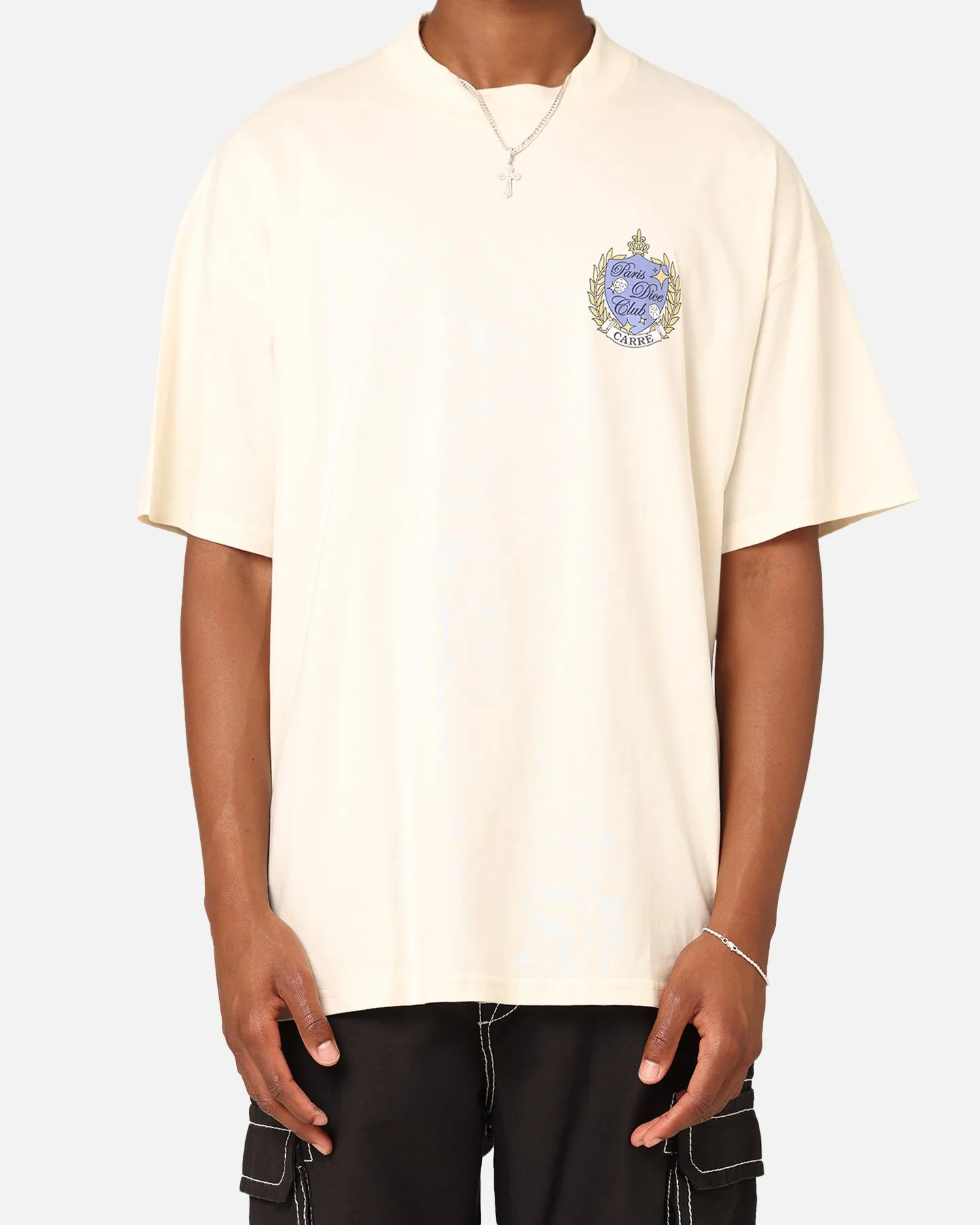 Carre Dice Club Oversized T-Shirt Off White