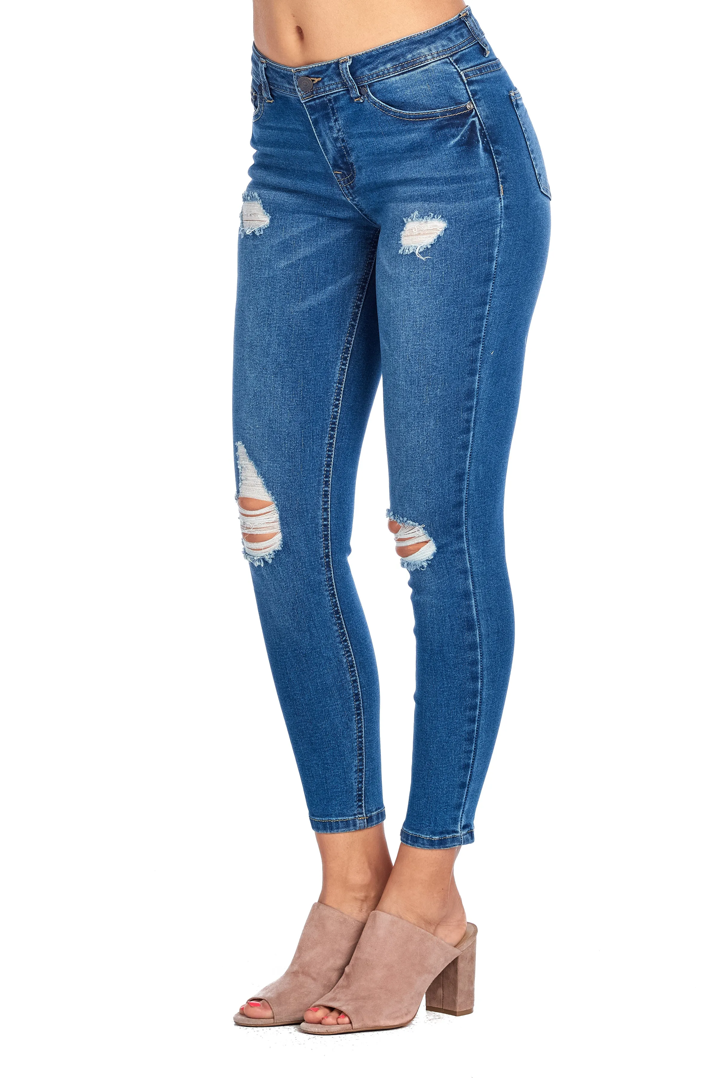 DP9967 Sculpting Ripped Jeans