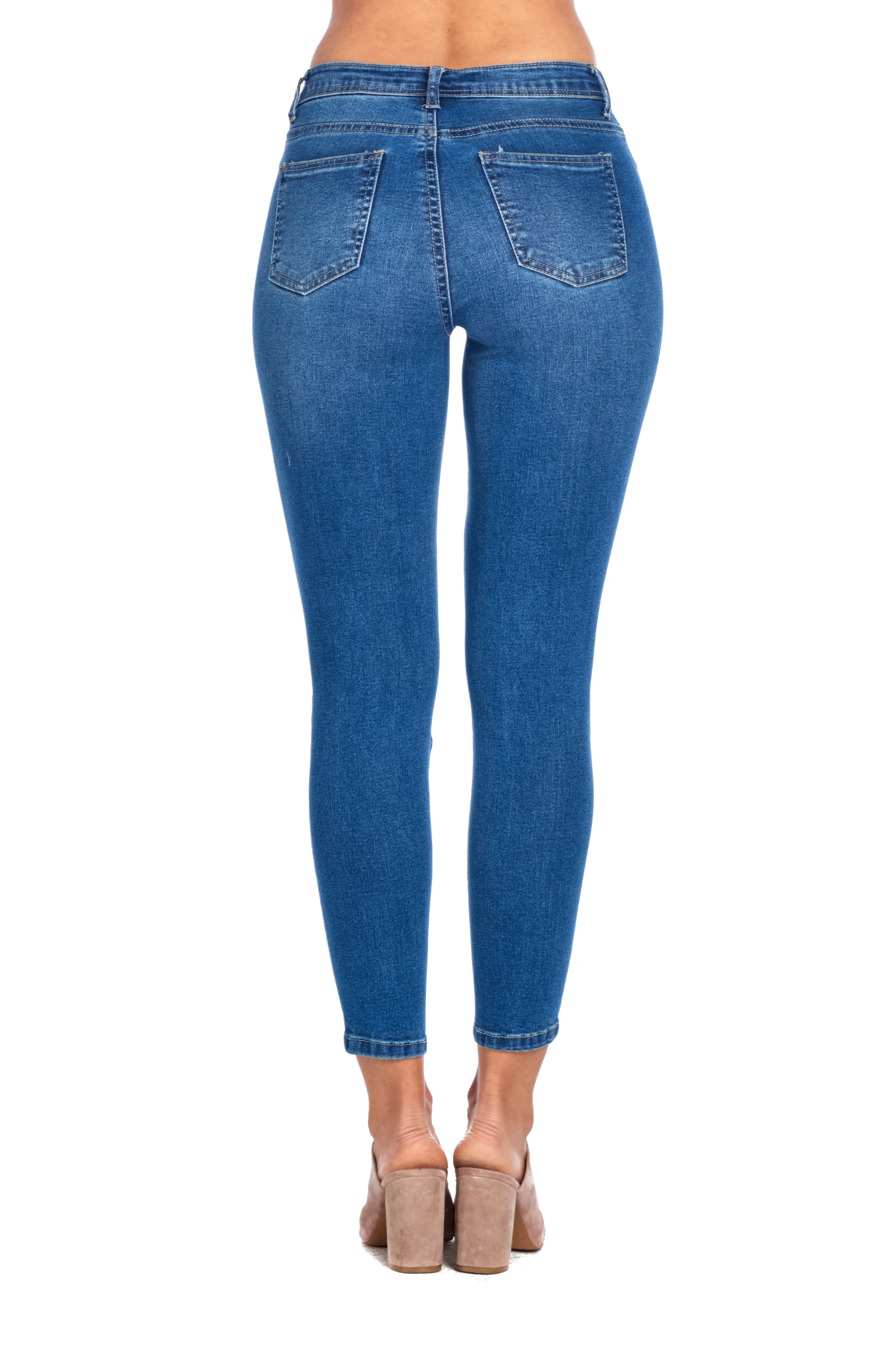 DP9967 Sculpting Ripped Jeans