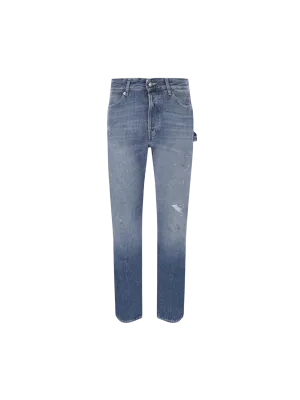 Farmer Cropped Jeans