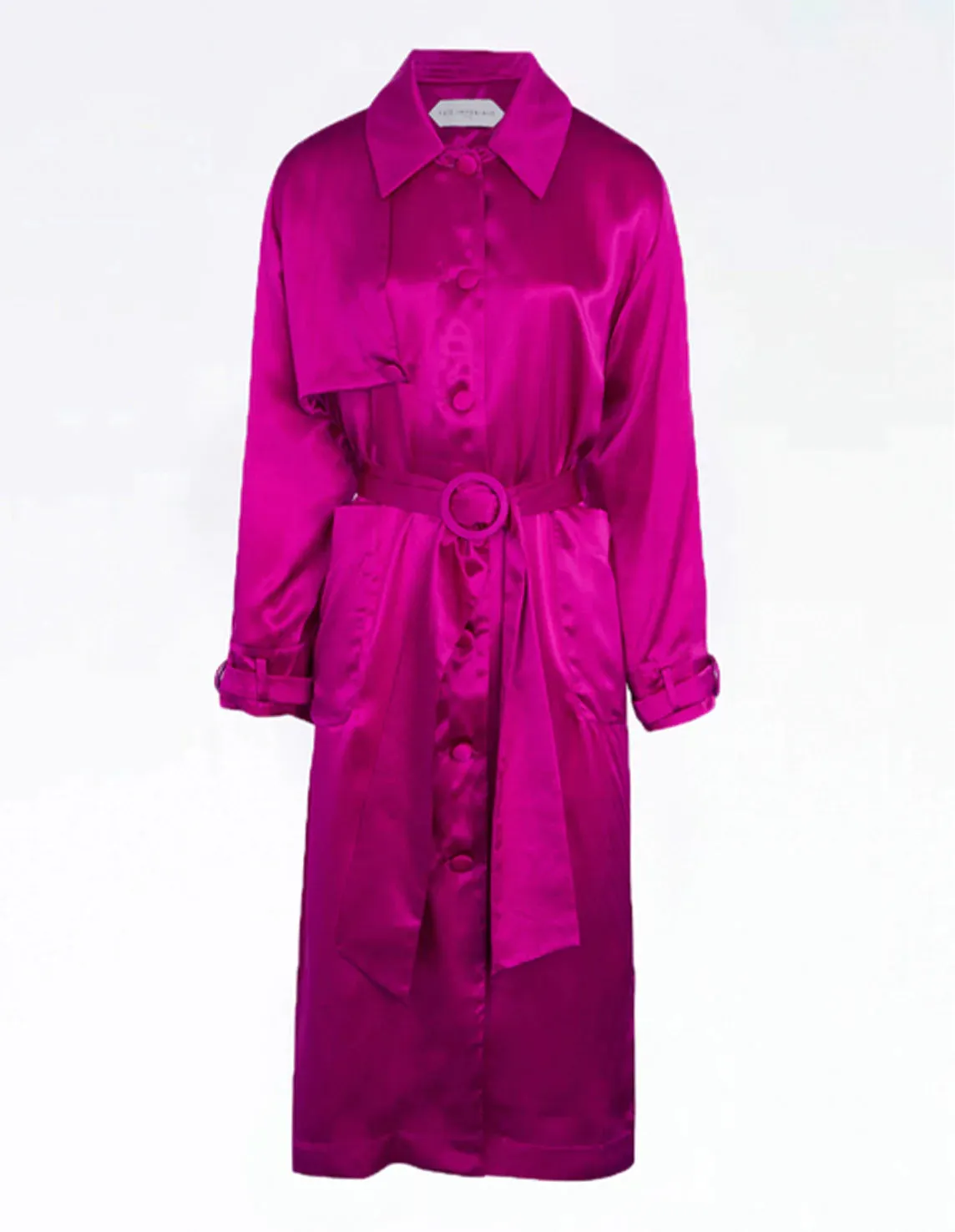 Fete Imperiale - Cyrille Trench Coat: Fuchsia