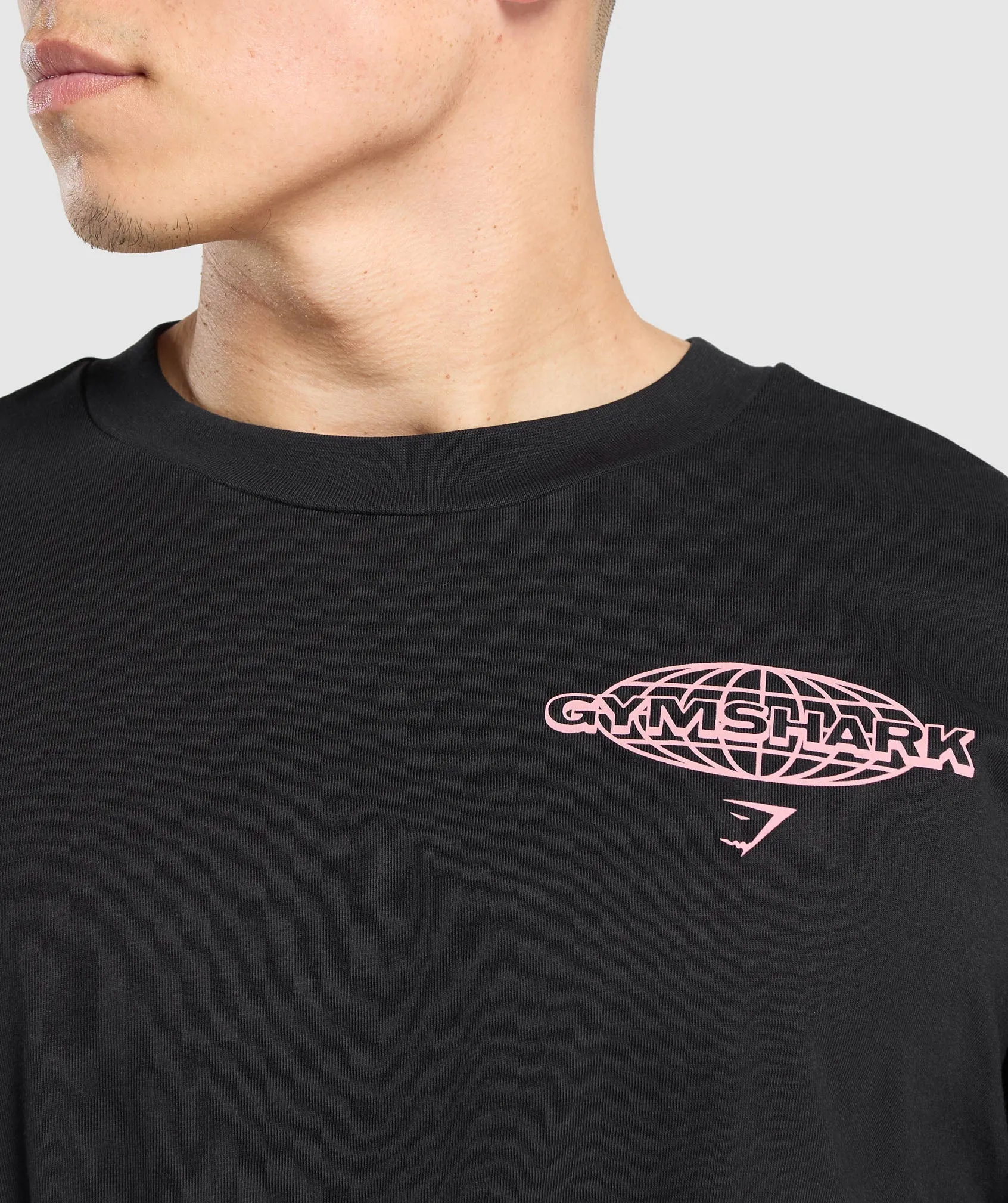 Gymshark Worldwide T-Shirt - Black