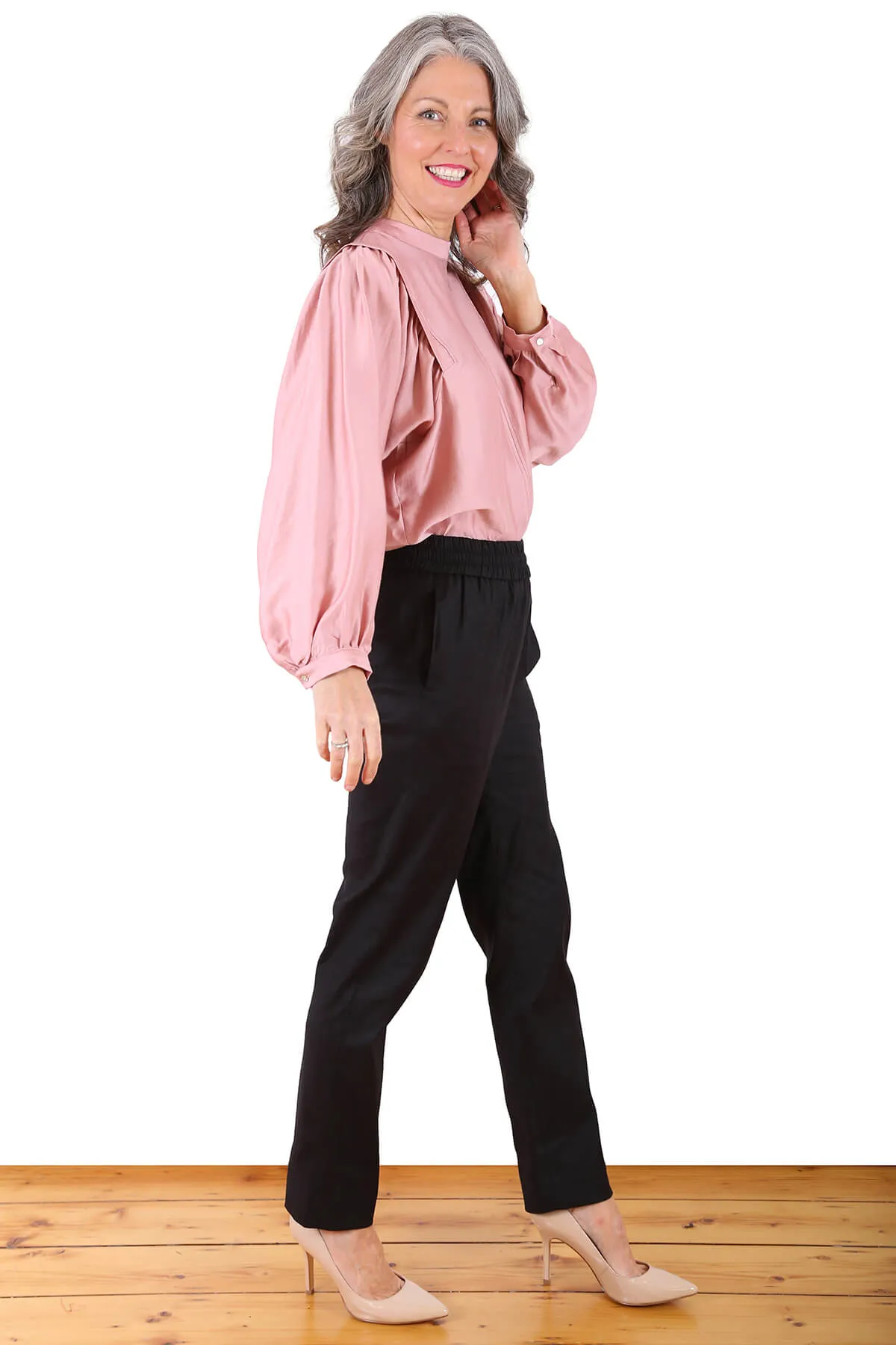 Hamptons Trousers Black