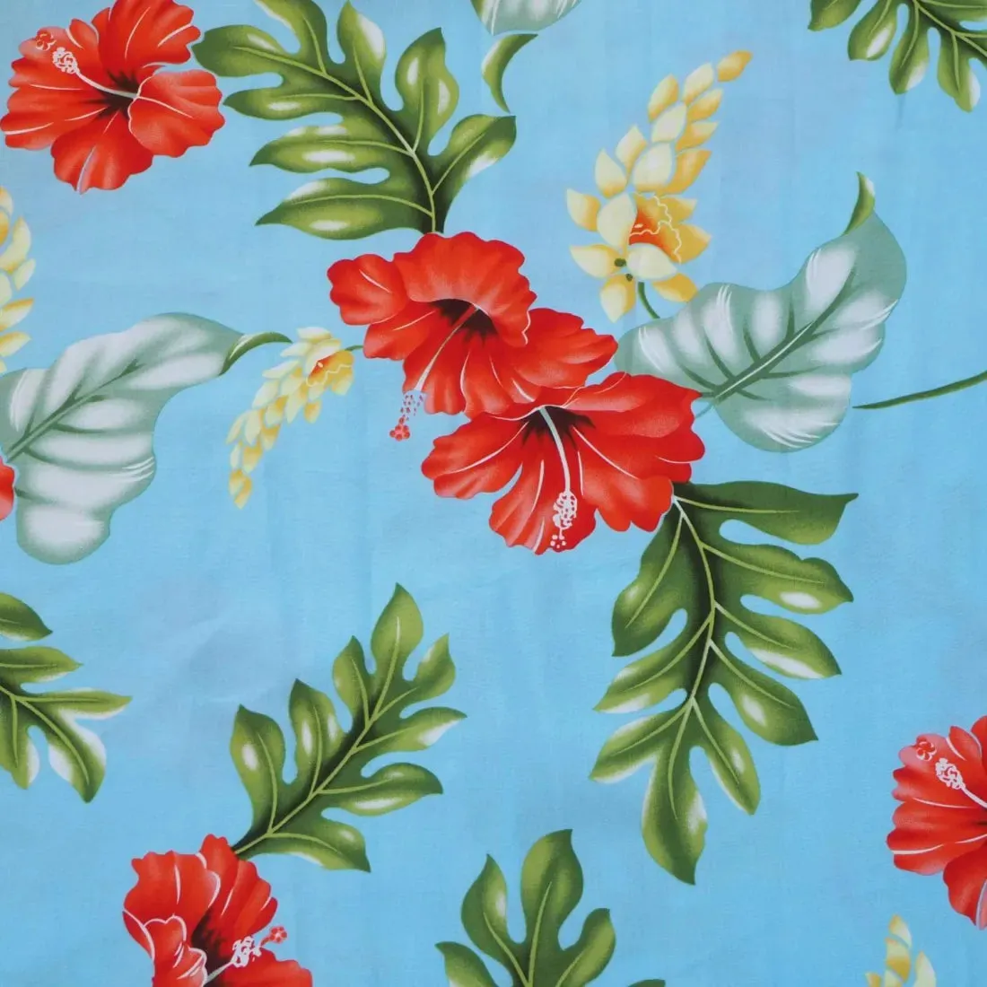 Honeymoon Blue Moonkiss Hawaiian Dress