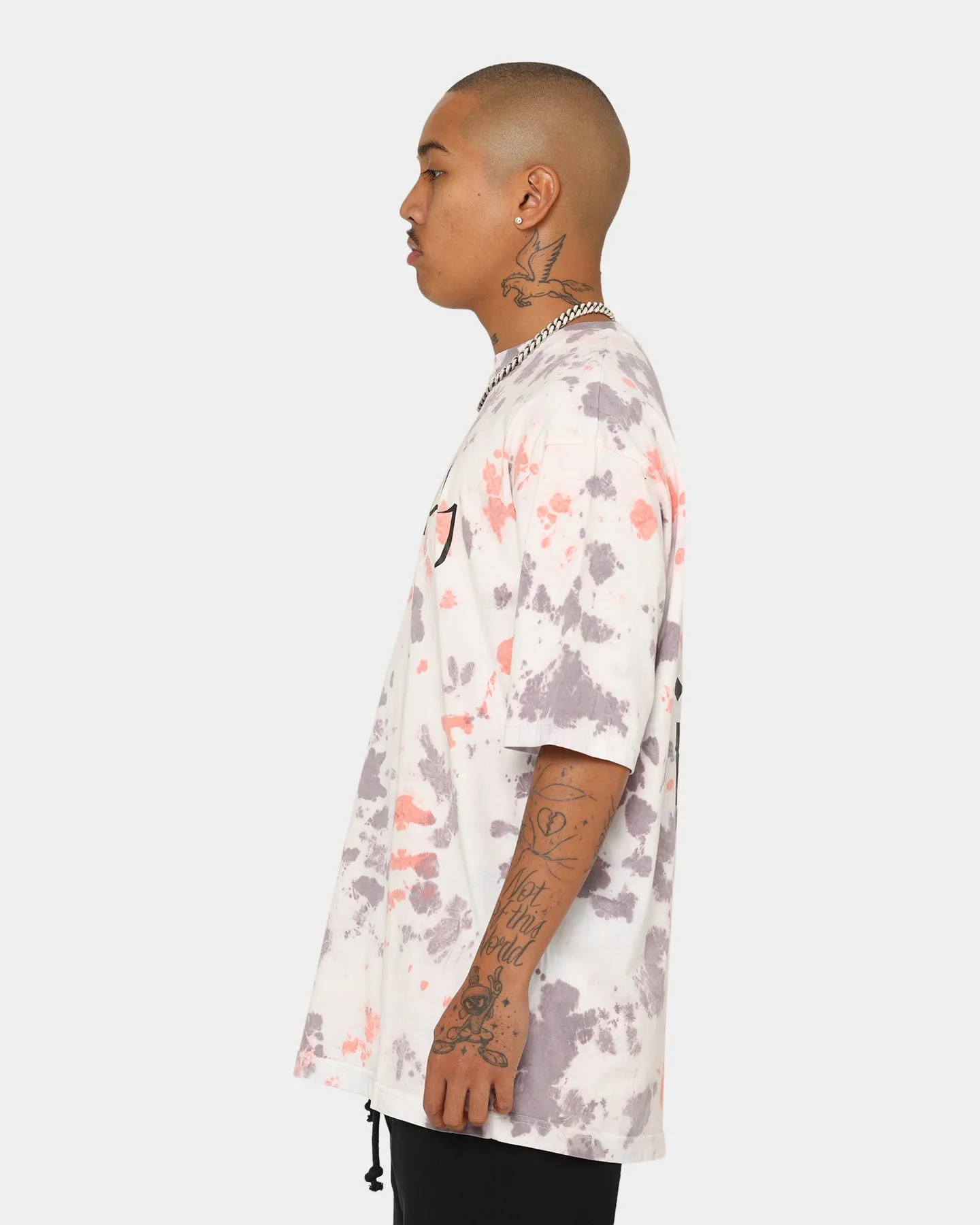 Jordan Sport DNA Statement 85 Short Sleeve Crew T-Shirt Plum Fog