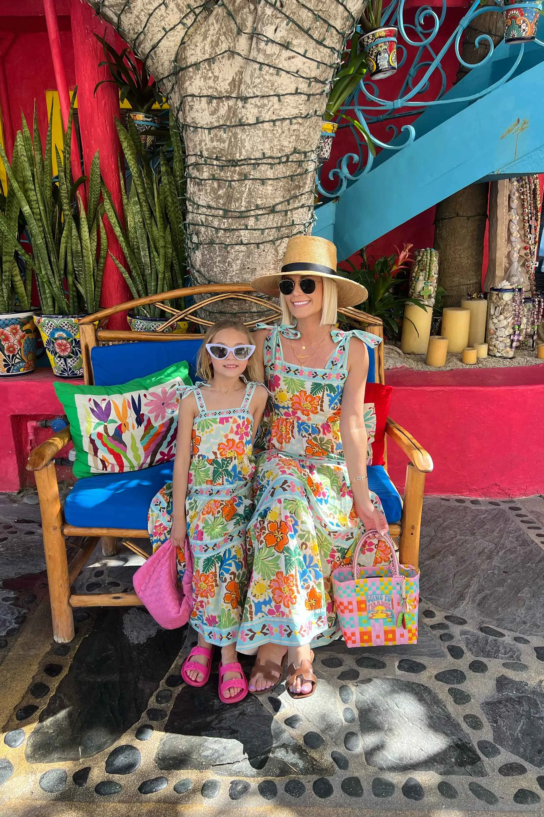 Little Charlotte Dress Tropical Sands