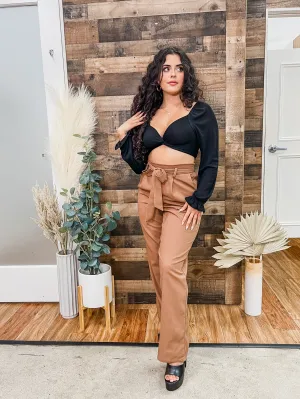 Lola High Waisted Linen Pants
