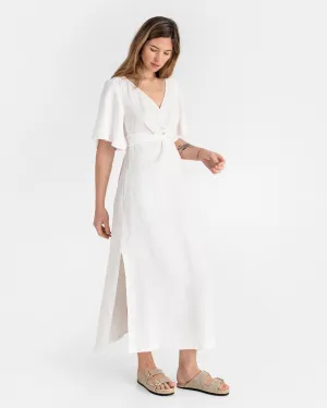 Maxi linen dress AGRA in Various colors