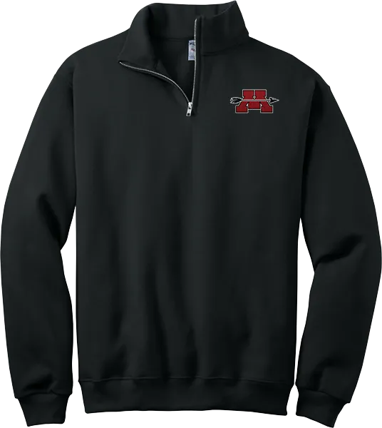 Mercer Arrows NuBlend 1/4-Zip Cadet Collar Sweatshirt