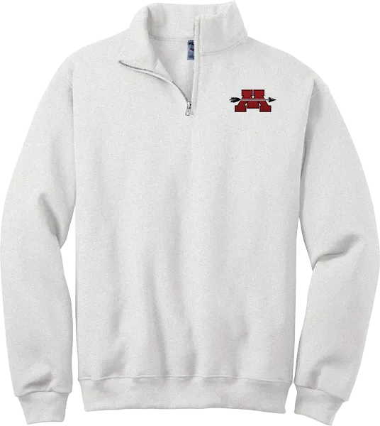 Mercer Arrows NuBlend 1/4-Zip Cadet Collar Sweatshirt