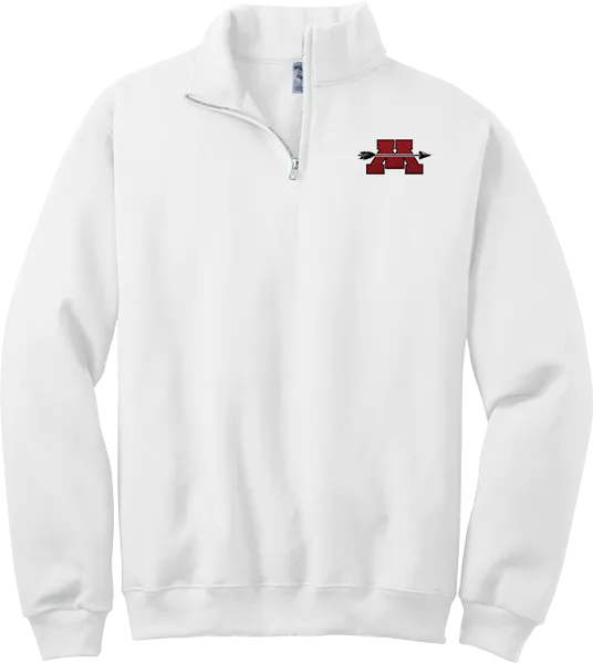 Mercer Arrows NuBlend 1/4-Zip Cadet Collar Sweatshirt