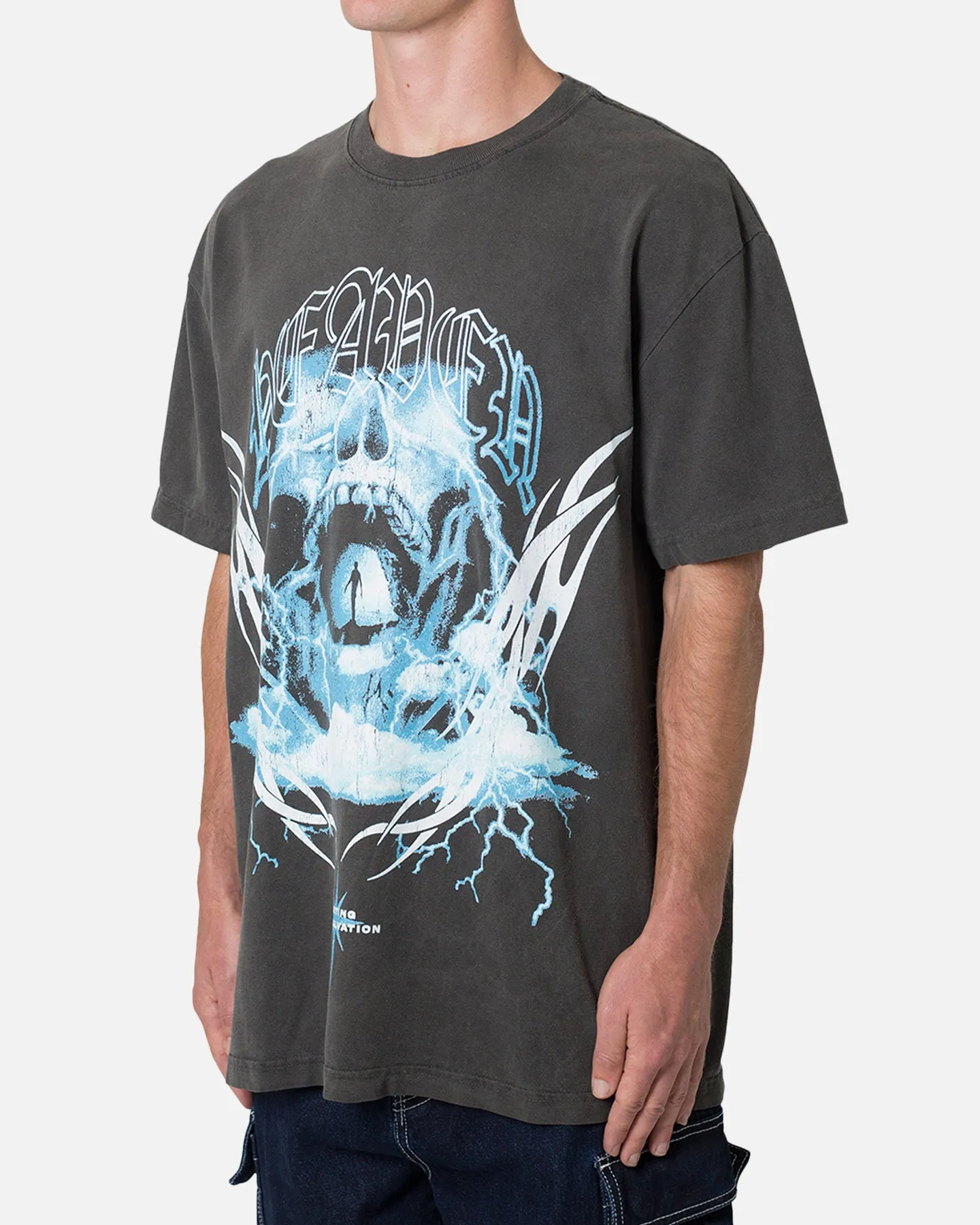 MNML Another Heaven T-Shirt Washed Black