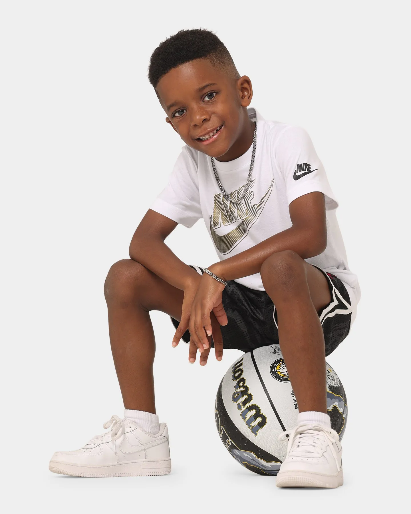 Nike Kids' Graphic T-Shirt White