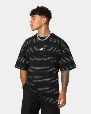 Nike Premium Essentials Striped T-Shirt Black