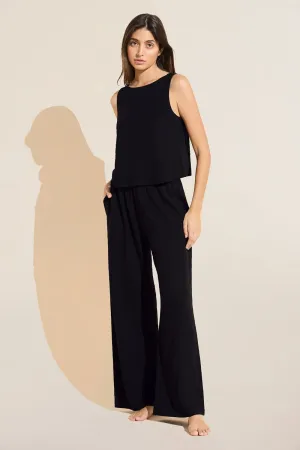 Organic Linen Knit High Waisted Pant