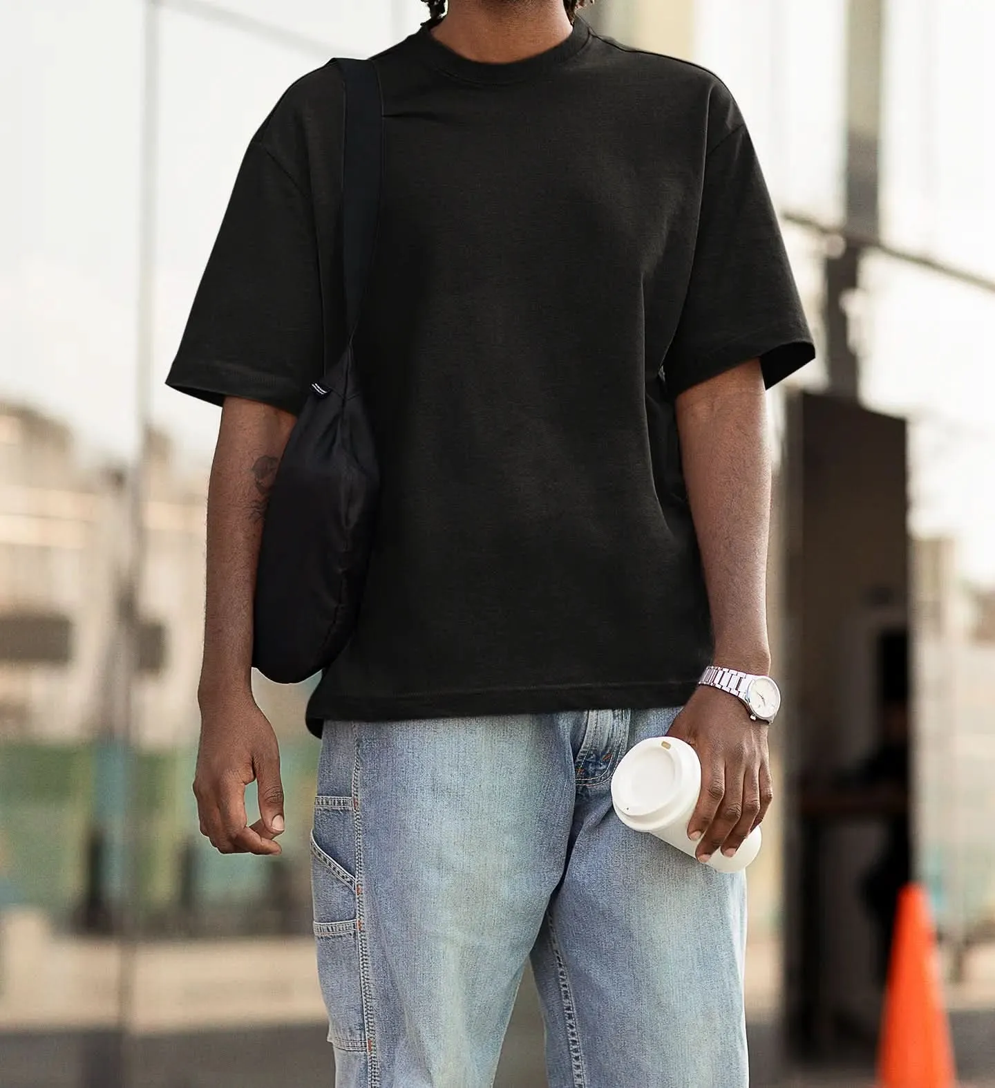Oversized T-Shirt Men - Bugs Bunny