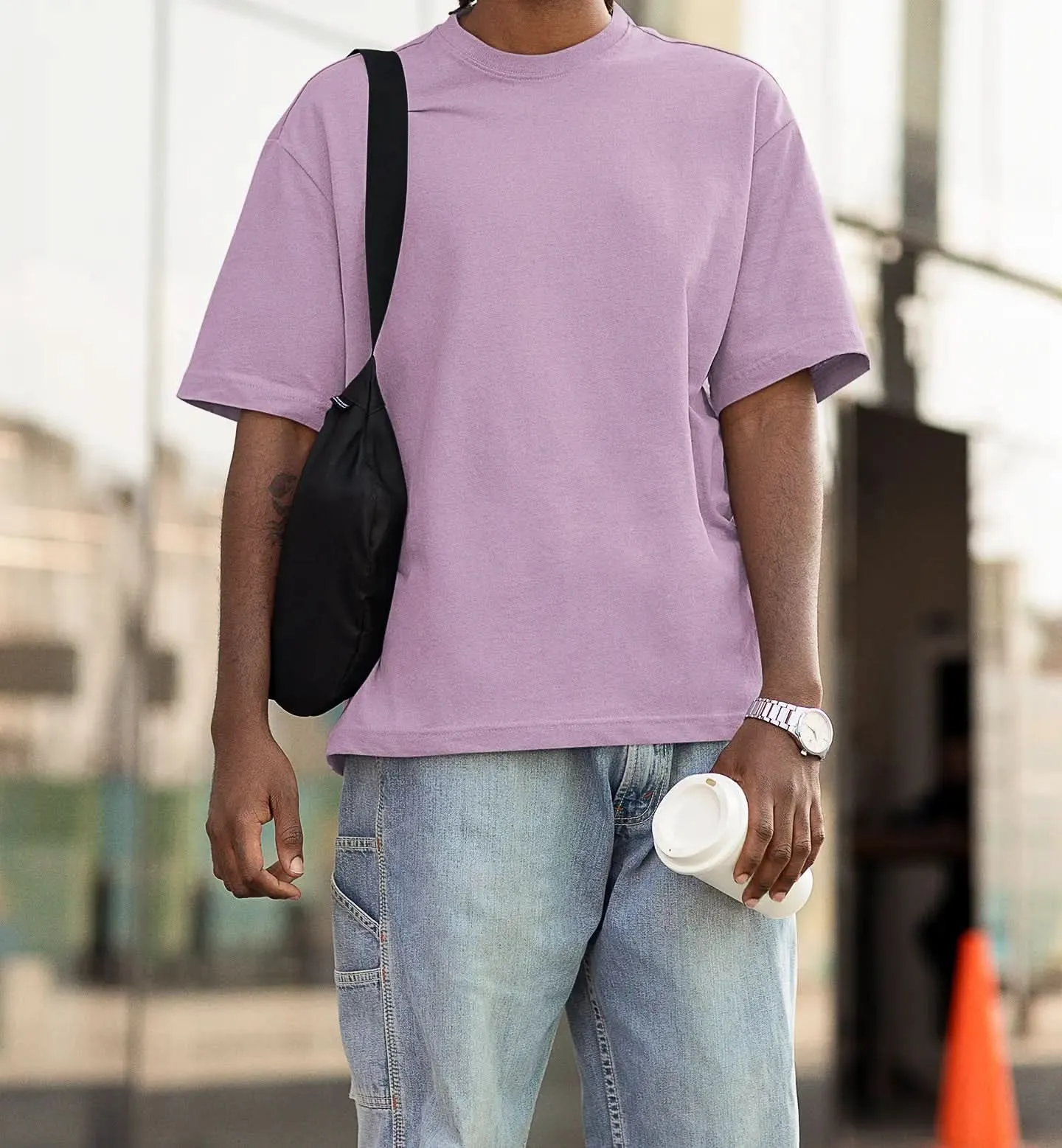 Oversized T-Shirt Men - Bugs Bunny