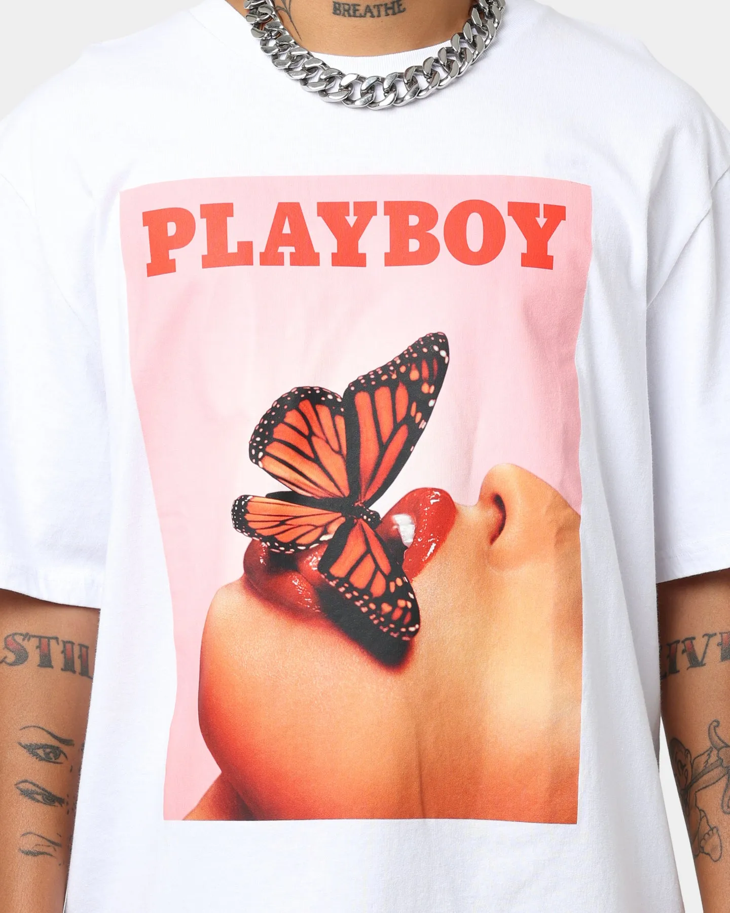Playboy Playboy 2019 Cover T-Shirt White