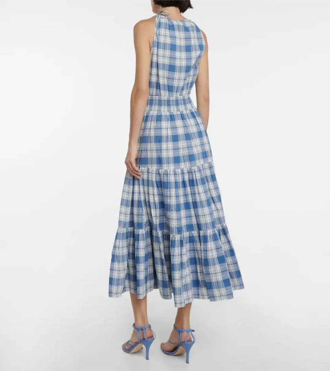 POLO RALPH LAUREN Plaid Maxi Dress