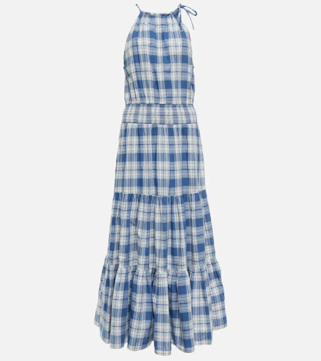 POLO RALPH LAUREN Plaid Maxi Dress