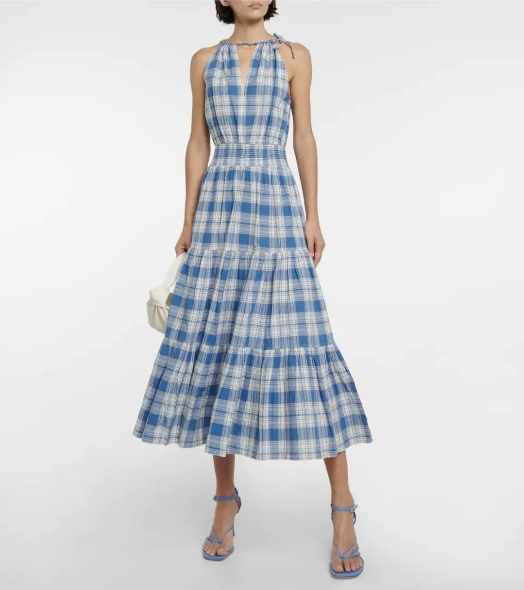 POLO RALPH LAUREN Plaid Maxi Dress
