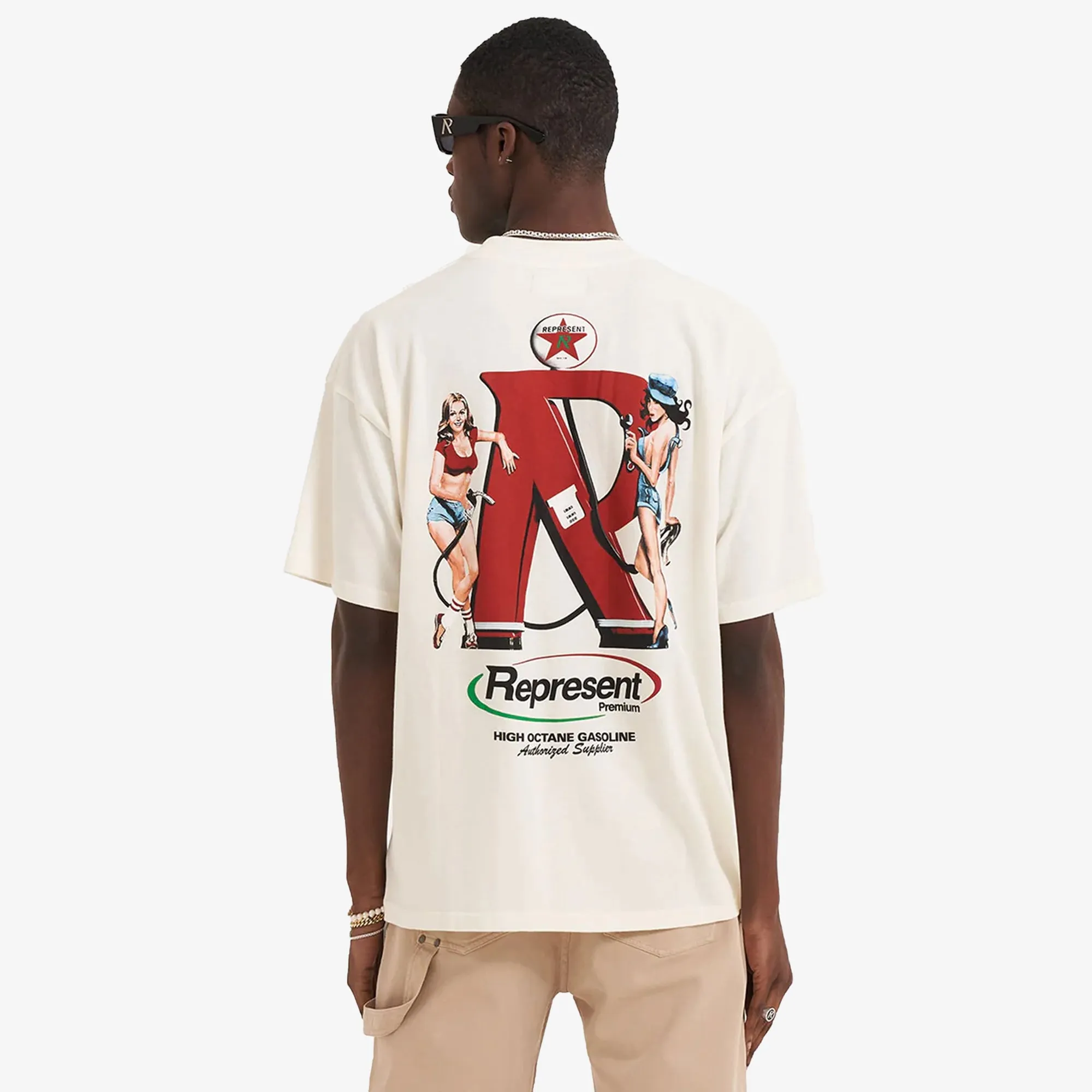 Represent | PREMIUM T-SHIRT  { FLAT WHITE