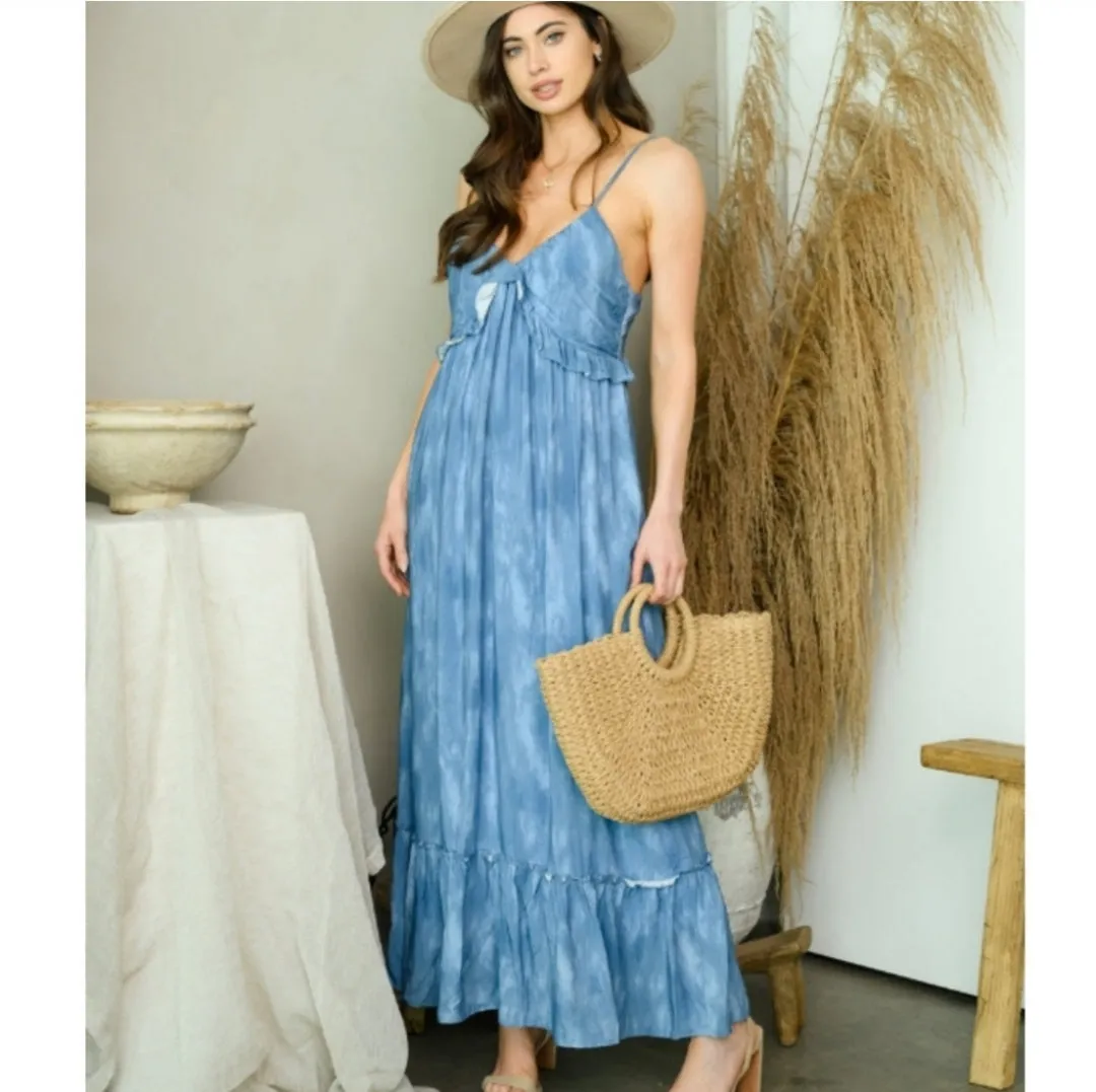 Ruffled Maxi Dress