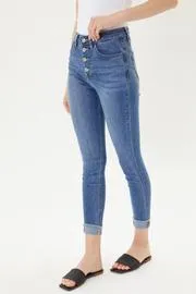 Sabrina High Rise Ankle Skinny Jeans