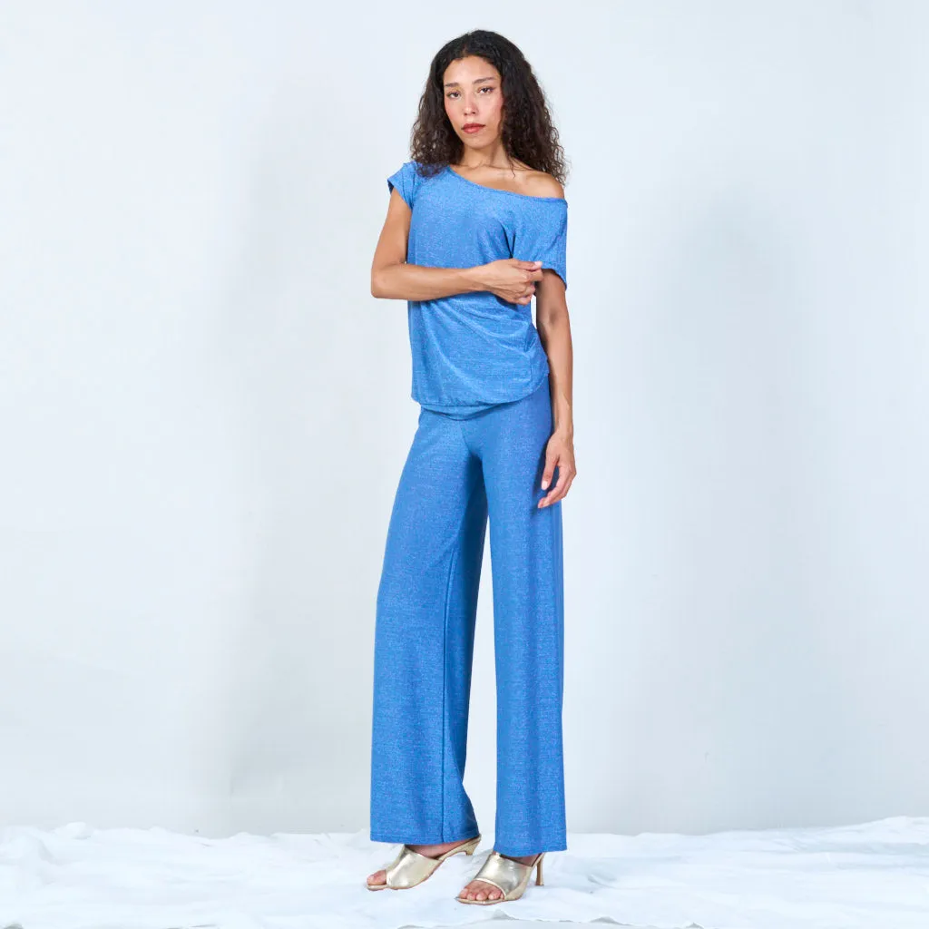 Wide-leg lounge pants wholesale